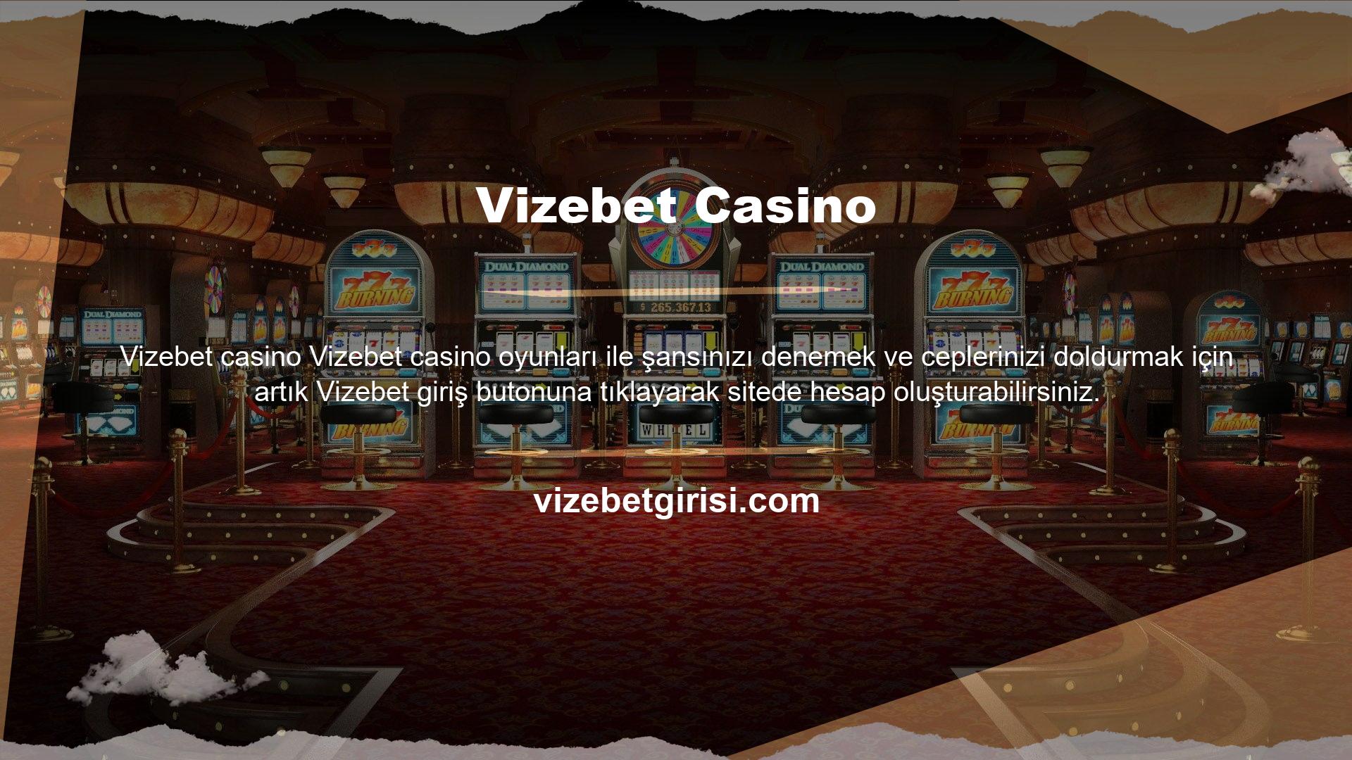 Herkese iyi şanslar! Bu nedenle Vizebet ve benzeri çevrimiçi casino sitelerinin blok zincirine erişimi vardır