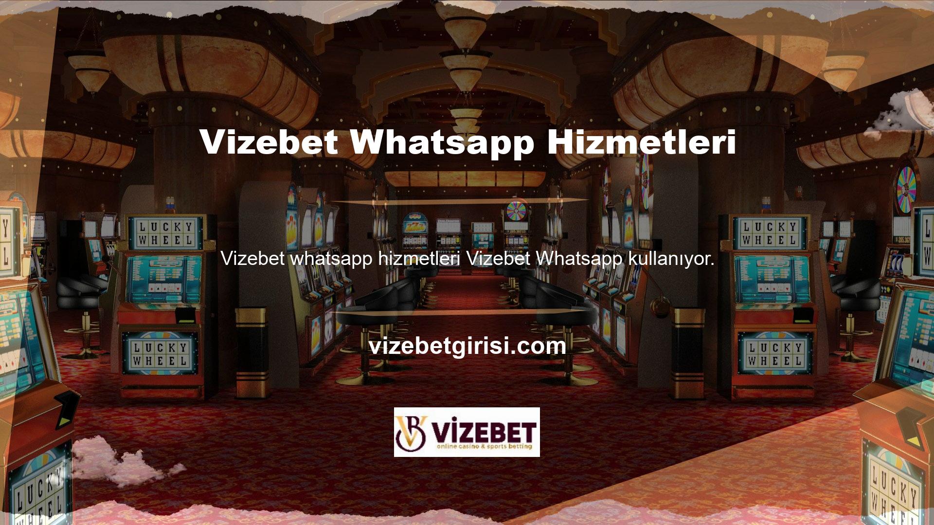 Site, program için hizmetlerden biri olarak Whatsapp'ı ekledi
